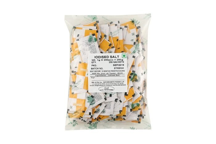 Iodised salt Sachet 250pcs